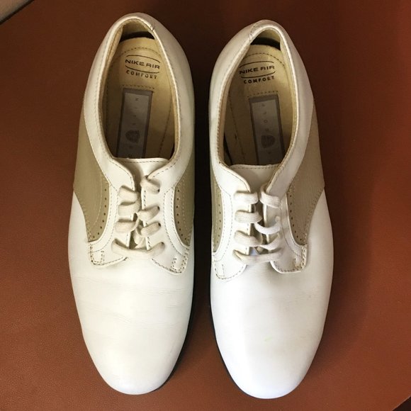 NIKE GOLF "Verdana Last" Nike Air Comfort Leather Golf Shoes - Picture 4 of 14